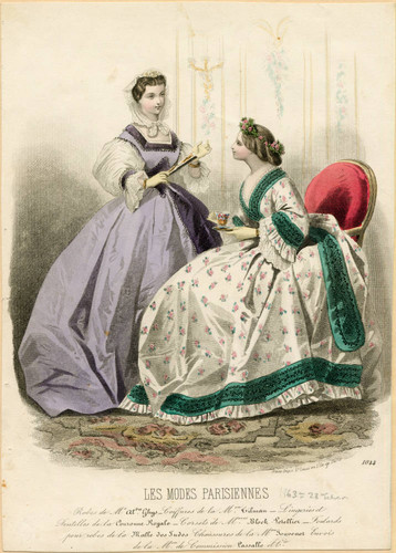 French fashions, Winter 1863