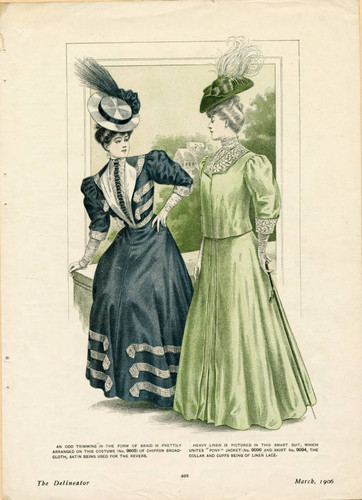 American fashions, Spring 1906