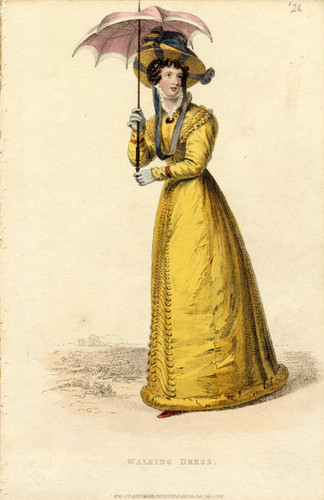 Walking dress, Summer 1826