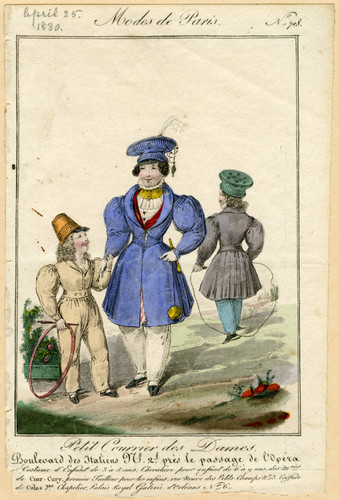 Children with toys, Spring 1830