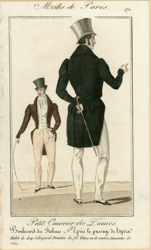 Two French gentlemen, 1829