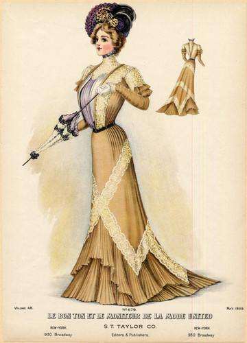 American fashion, Spring 1899