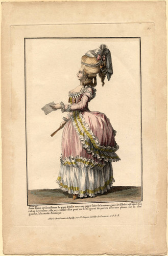 Circassian style dress, 1750