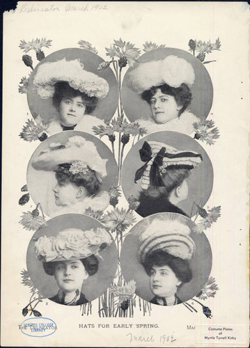 American hats, Spring 1902