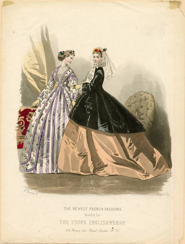 French fashions, 1866