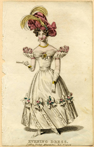 Evening dress, Summer 1829