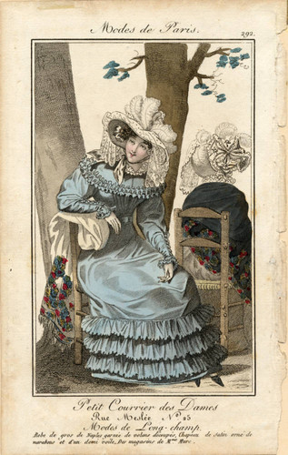 Paris dress, Spring 1825