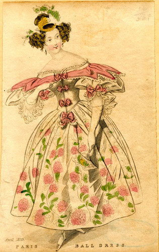 Ball dress, Spring 1833