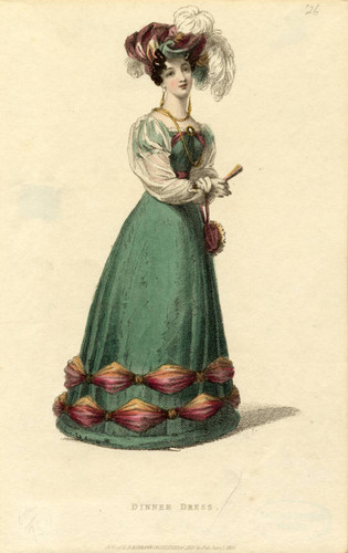 Dinner dress, Summer 1826