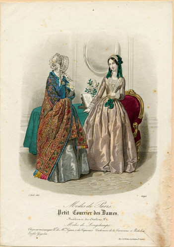 Paris fashions, Spring 1845