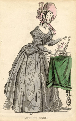 Morning dress, 1836