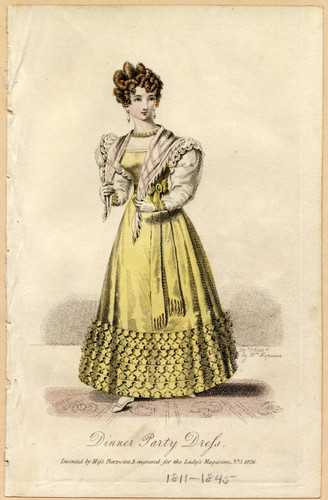 Dinner dress, 1826