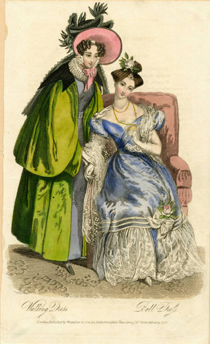 Walking and ball dresses, Winter 1831