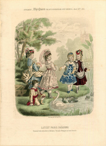 French fashions, 1874