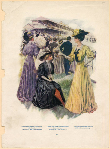 American fashions, Summer 1907