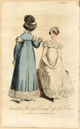 Morning and evening dresses, Winter 1819
