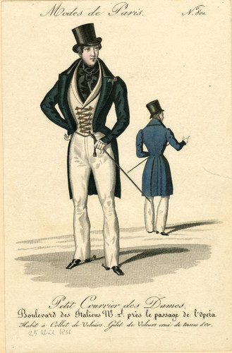Two French gentleman, 1831