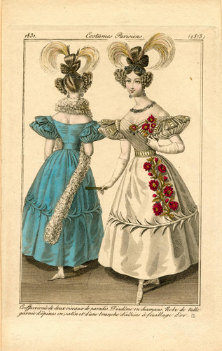 Paris dresses, 1831