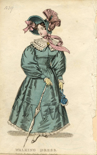 Walking dress, 1829