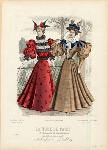 American fashions, Autumn 1895  Calisphere