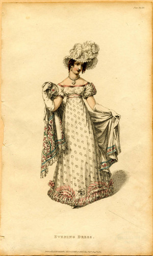 Evening dress, Summer 1821