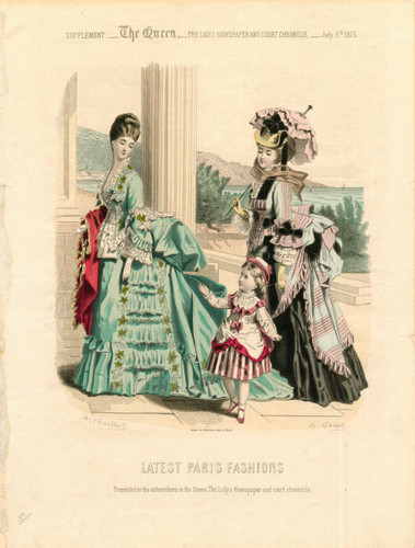 Paris fashions, 1873