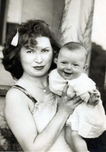 Marion Albanese and her nephew