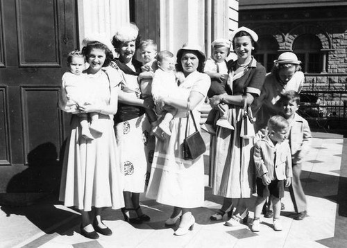 Group portrait at St. Joseph's Church