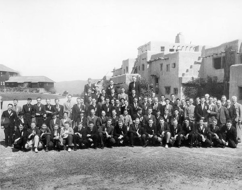 Montezuma Mountain School class photograph