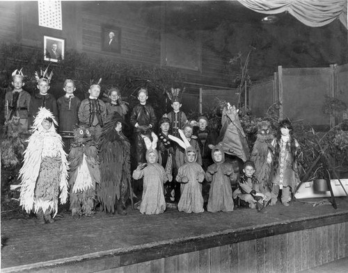 Children on stage