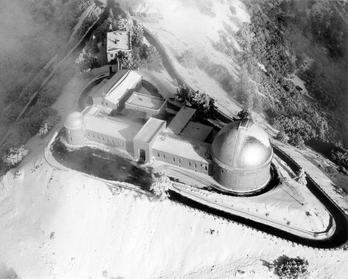 Aerial View of Lick Observatory