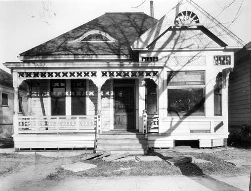 Exterior view of Victorian house