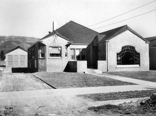 Exterior view of a house