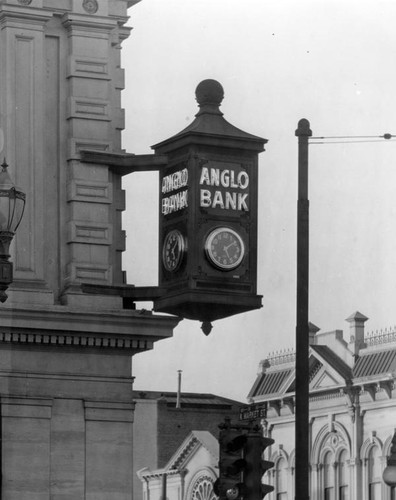 Anglo Bank sign