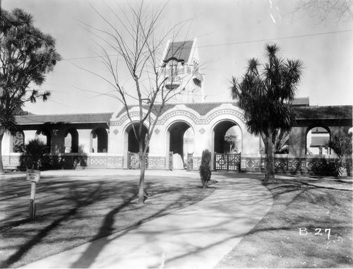 Outer view of the quad