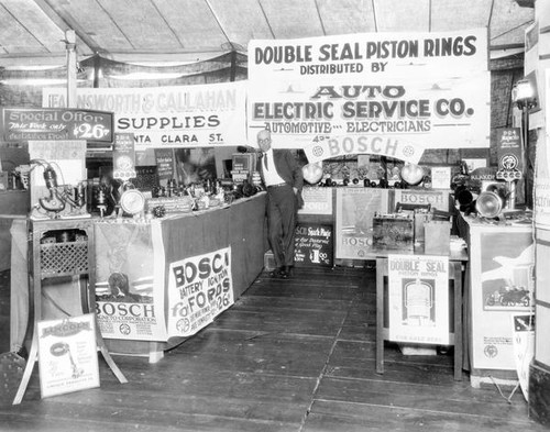 Automotive supply booth