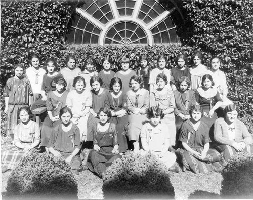 Group photograph of women