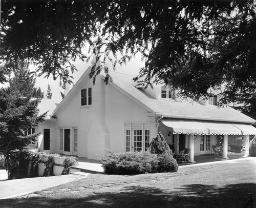 Rear view of a house