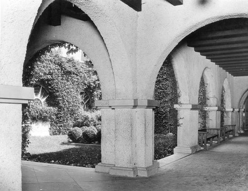 Interior view of the quad