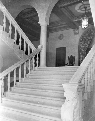 Staircase inside the Scottish Rite Freemasonry building