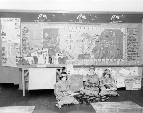 Classroom displays on United States history