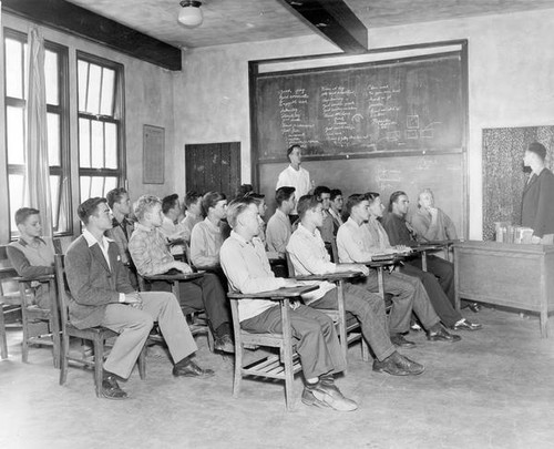 Montezuma Mountain School for Boys, classroom