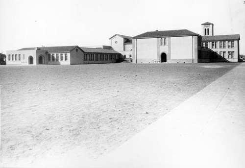 Woodrow Wilson School from the rear