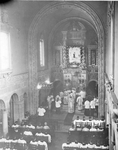 Celebration of the mass