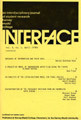 Interface Journal vol 6, no 1, April 1979