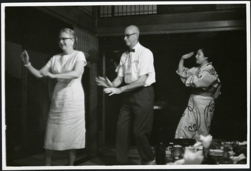 Fujikura party, 1957