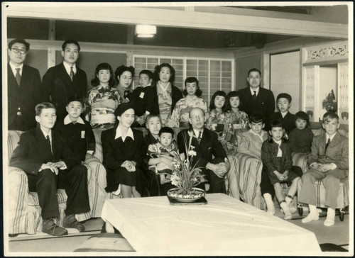 Polkinghorn family and the Yoshida family