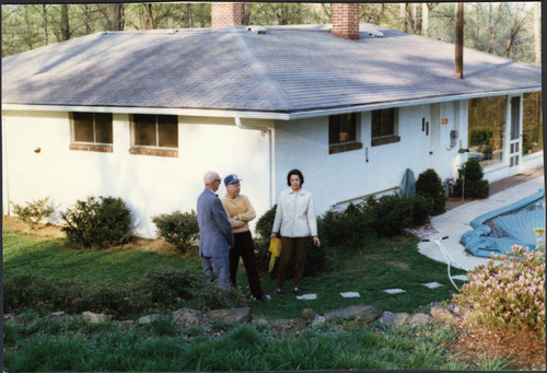 Charles Protzman at a home