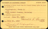 Student permit, 1926-07-21