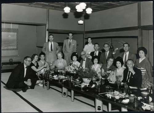 Sumitomo party, 1957